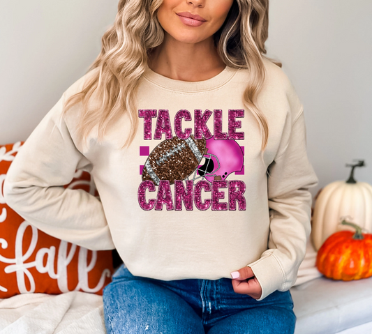 Tackle Cancer Sequin