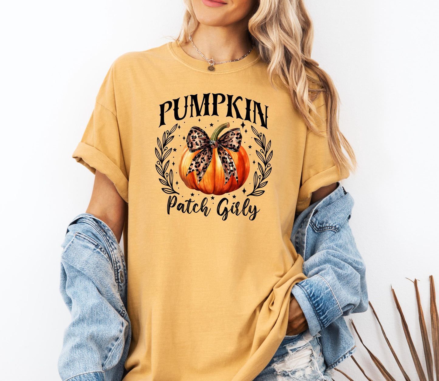 Pumpkin Patch Girly,Fall ready to press DTF TRANSFER, Shirt Iron on