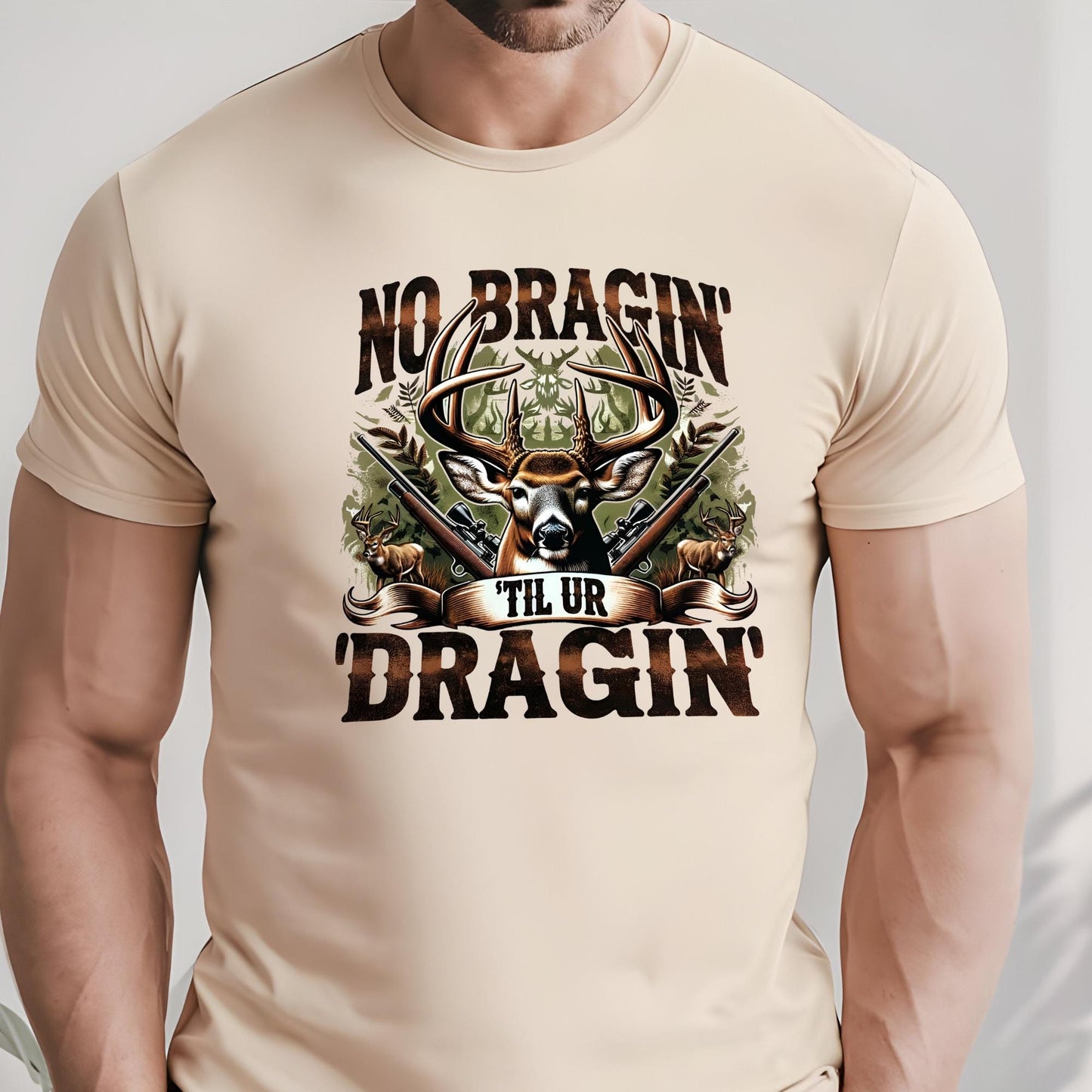 No bragin' til ur dragin', ready to press DTF TRANSFER