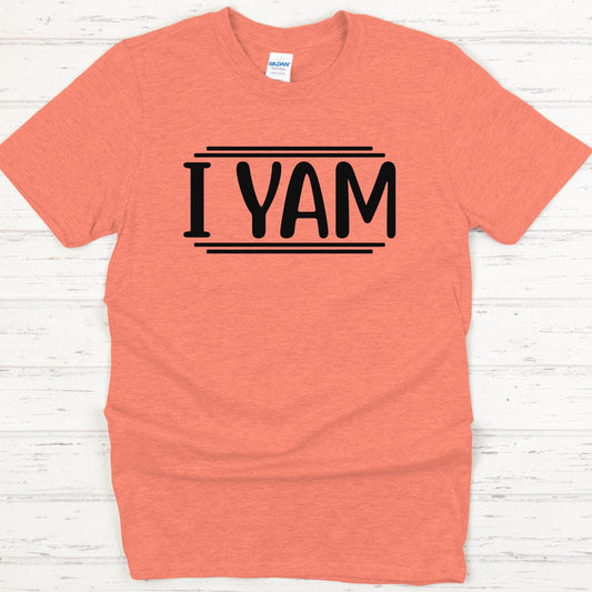 I Yam, DTF Shirt Transfer, Thanksgiving