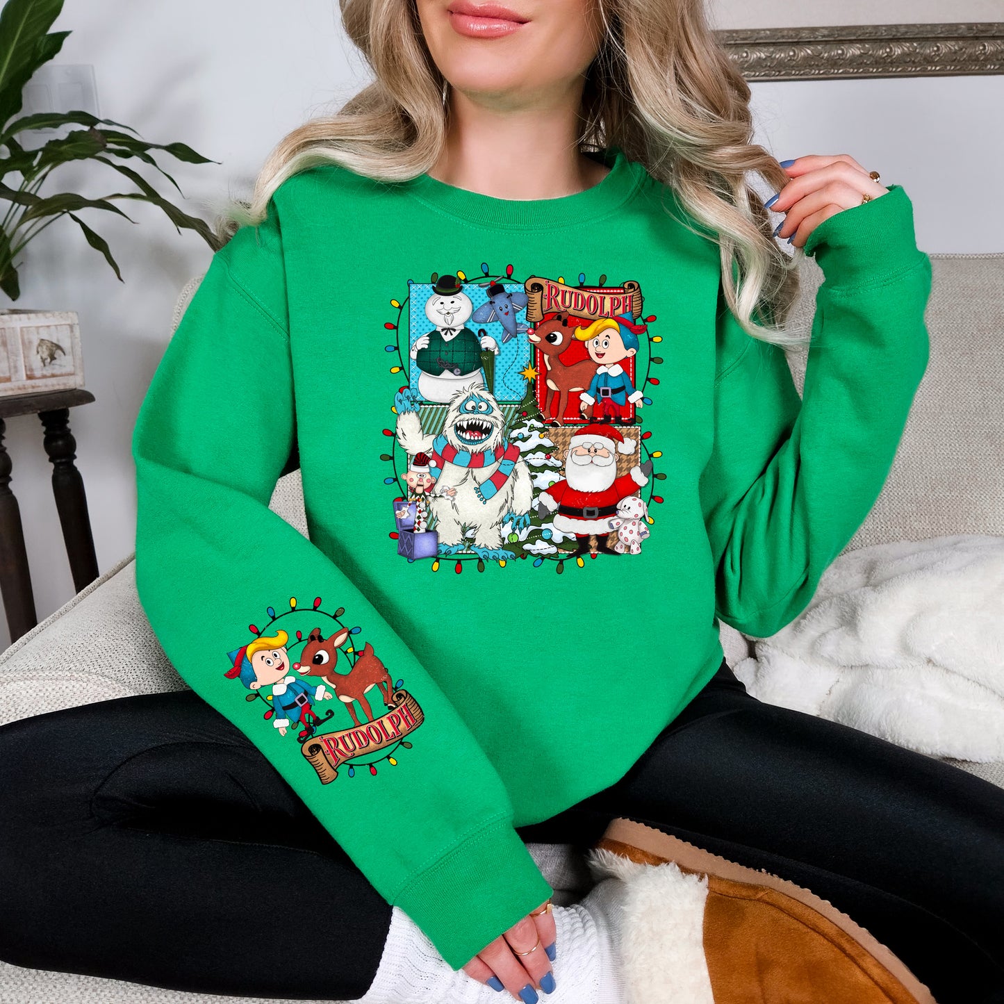 Rudolph Solid Color sweater