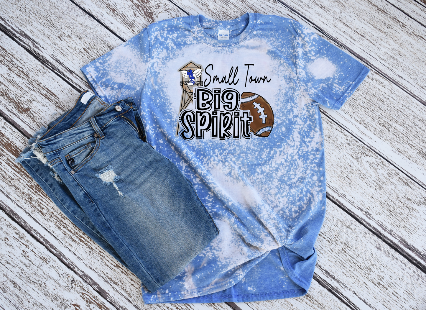 Small Town-Hornets -Bauxite DTF or Sublimation Transfer