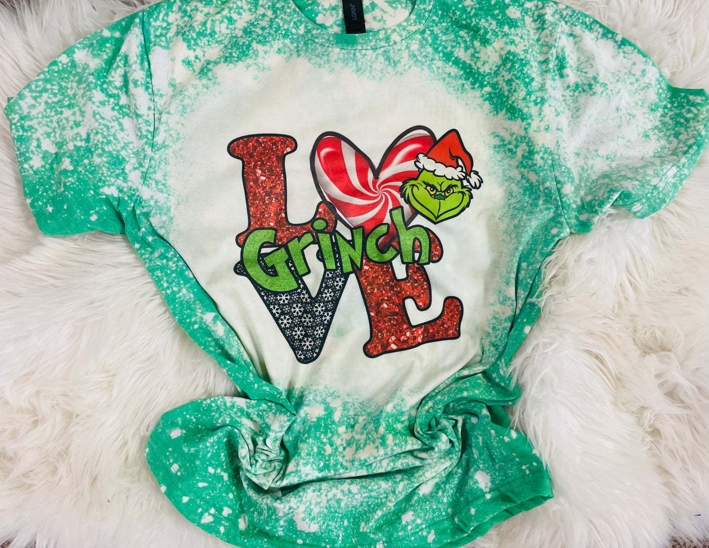 Love grinch bleached