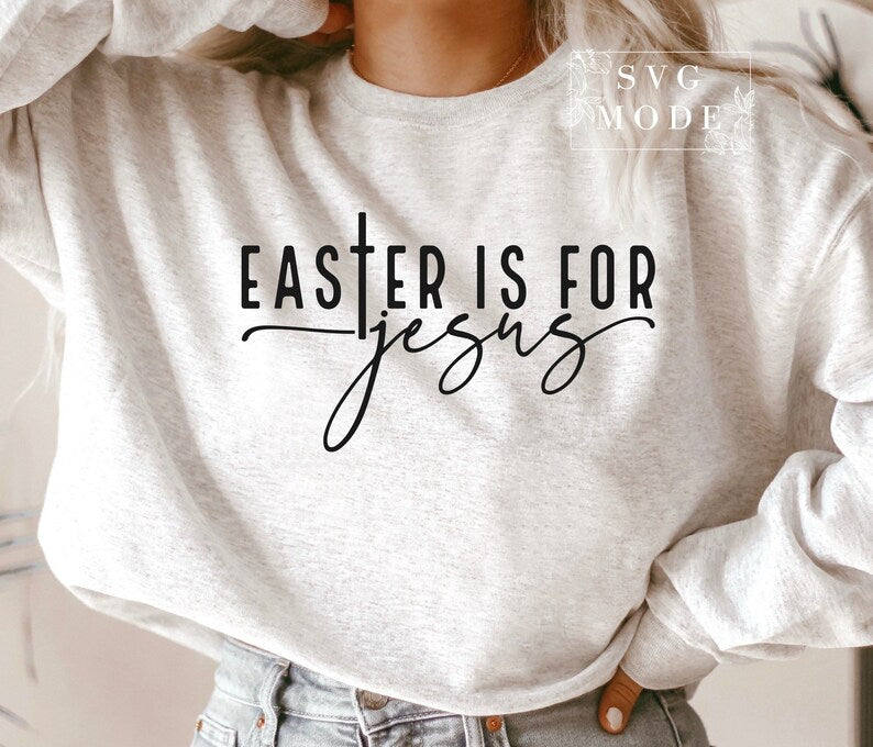 Easter Is for Jesus single color transfer *PROMO*