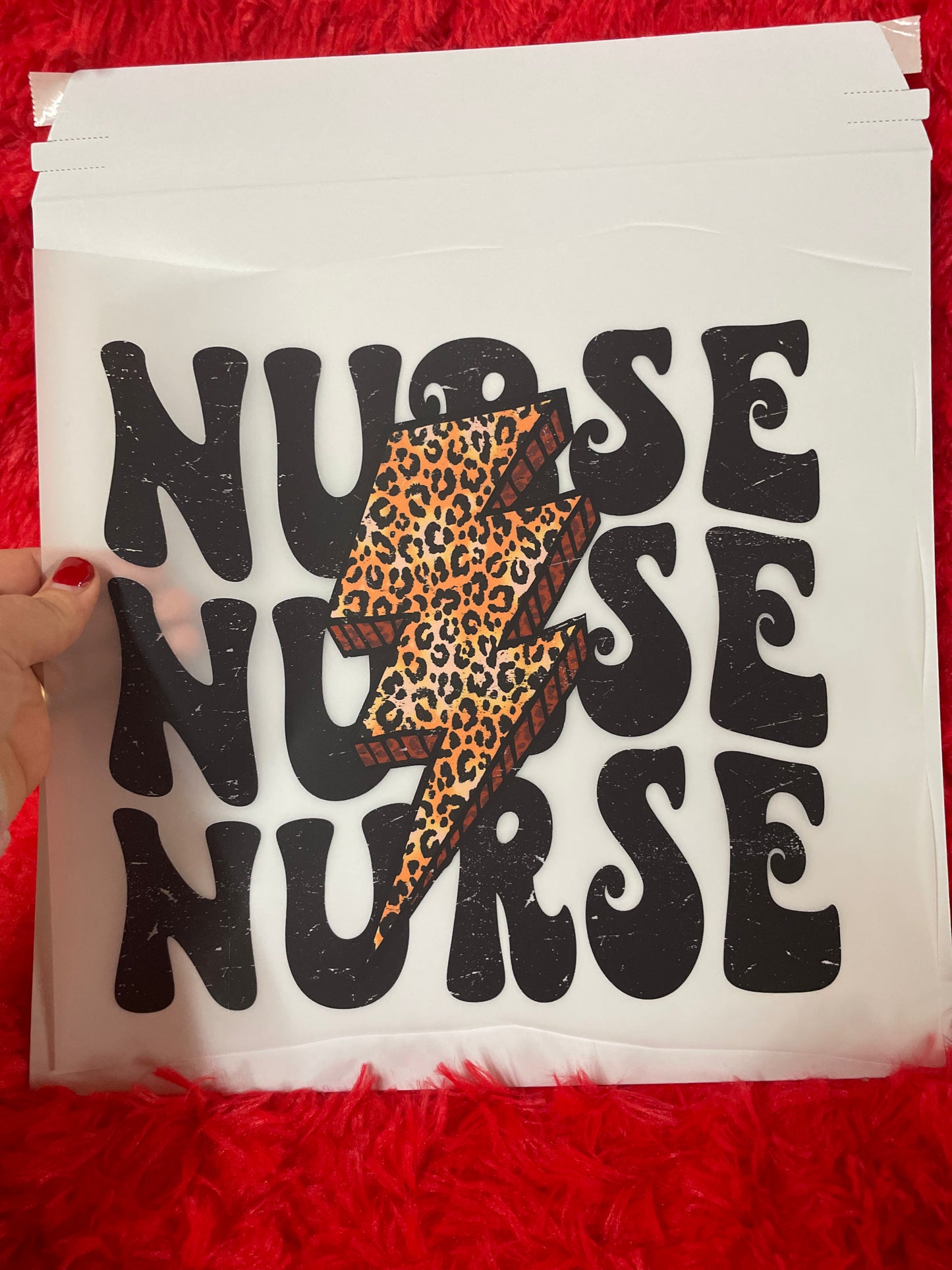 Nurse black leopard